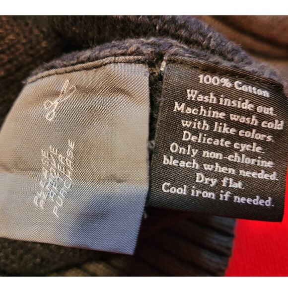 Rock & Republic Marbled Mock-Neck Pullover Sweater Men's Large Minimalist Trendy - Picture 9 of 12